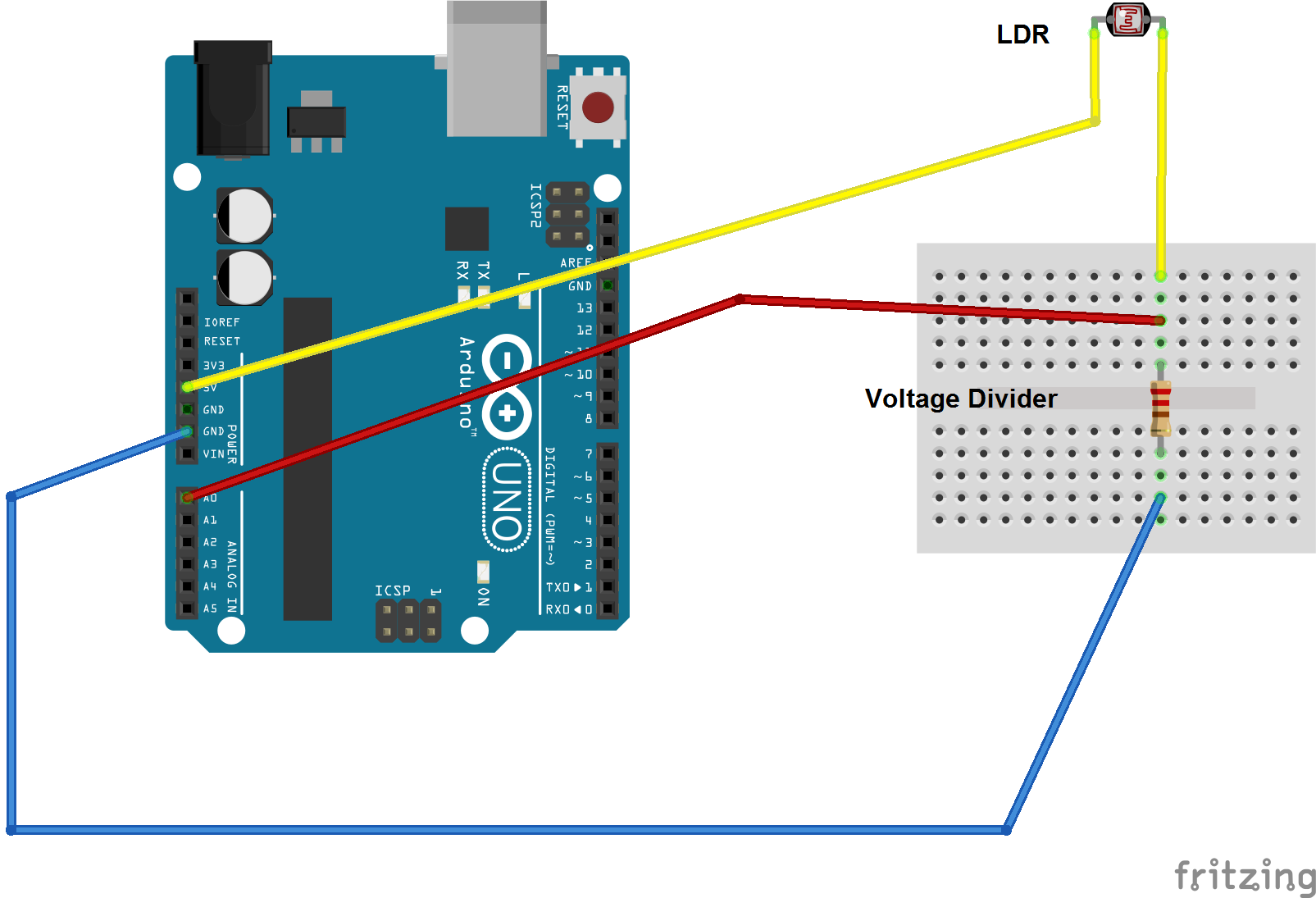 LDR arduino